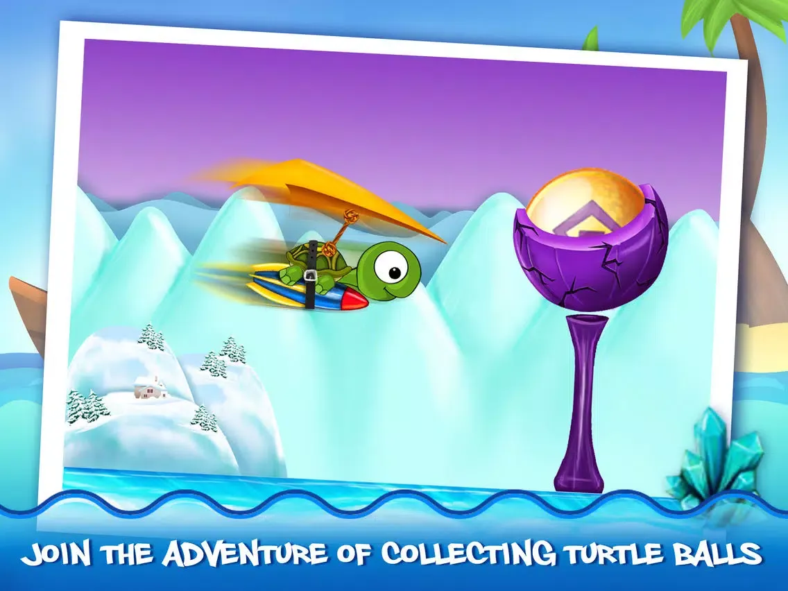 Rabbit&Turtle - Amazing Flying Race iPad  스크린샷