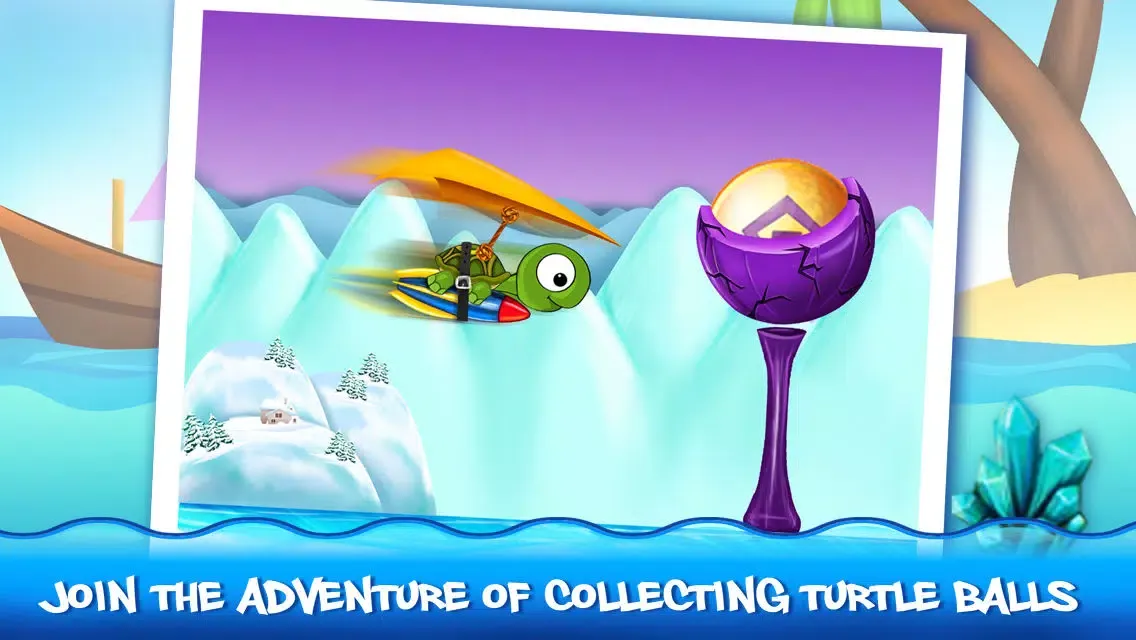 Rabbit&Turtle - Amazing Flying Race 스크린샷