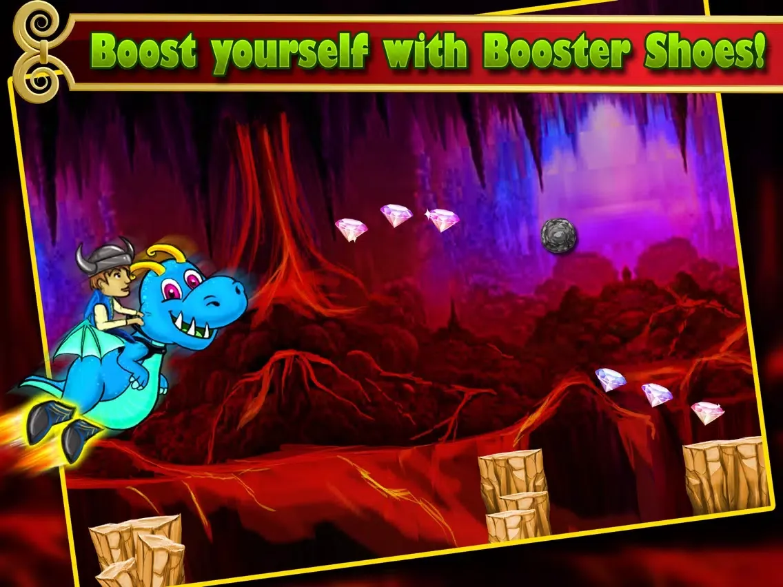 Tiny Wings Dragon FREE - New Adorable Little Monster Jumping Adventure Story for Kids and Family iPad  スクリーンショット