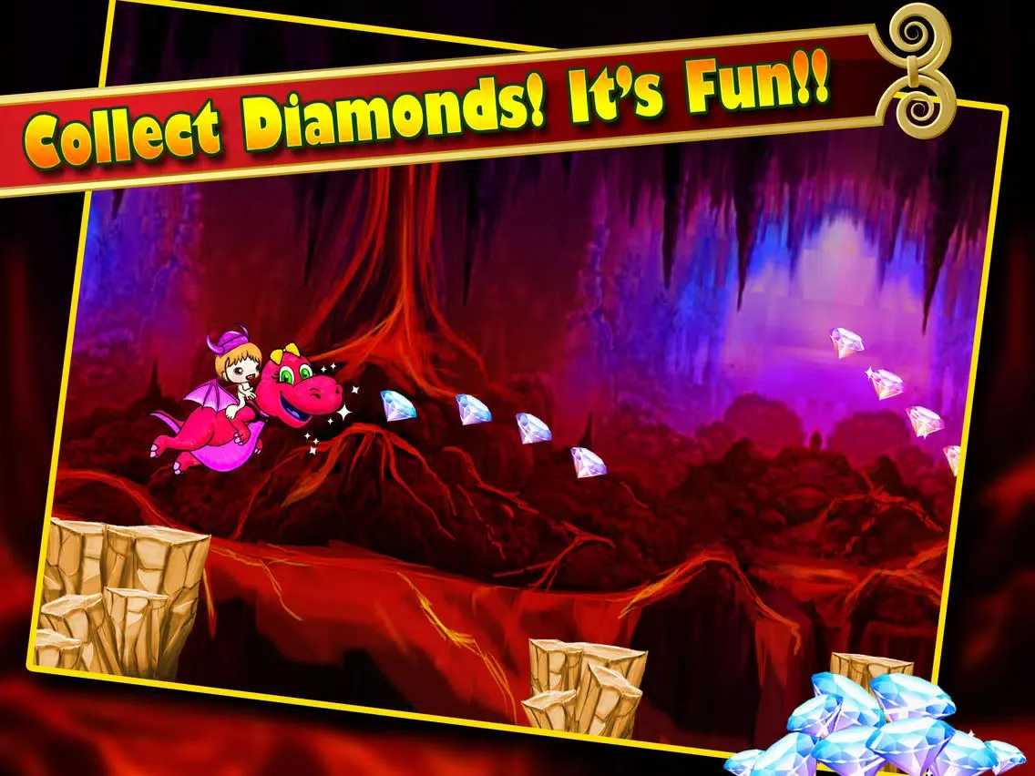 Tiny Wings Dragon FREE - New Adorable Little Monster Jumping Adventure Story for Kids and Family iPad  スクリーンショット