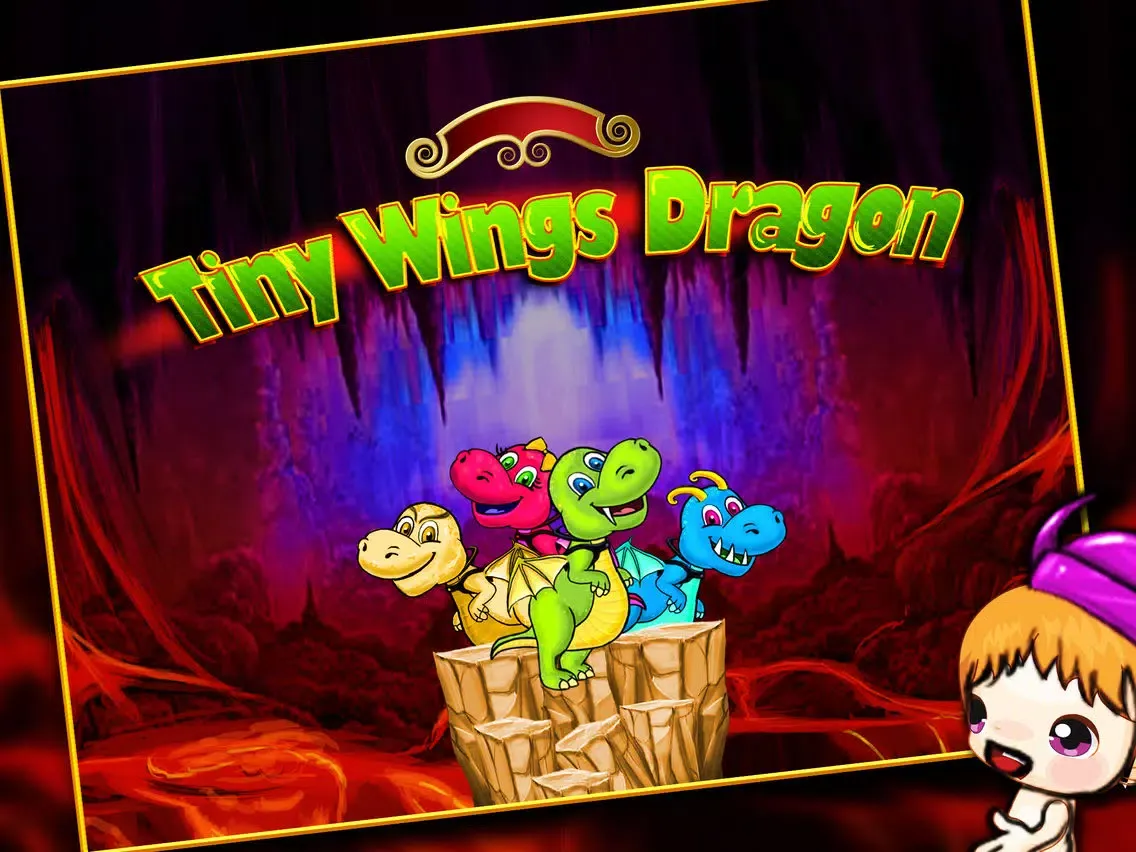Tiny Wings Dragon FREE - New Adorable Little Monster Jumping Adventure Story for Kids and Family iPad  スクリーンショット