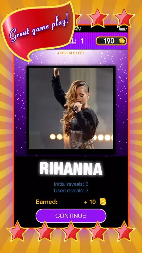 Top Pop Star Quiz - Reveal the Picture and Guess Who is the Famous Music Celebrity应用截图