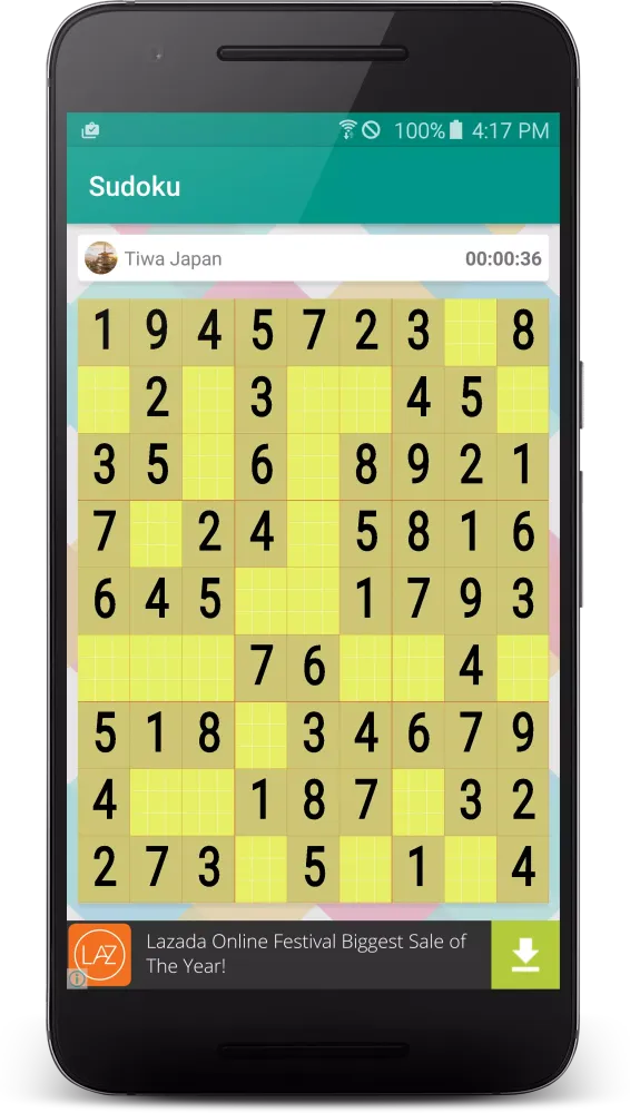 Sudoku Screenshots