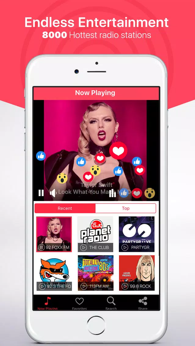 Radio Live - #1 Streaming USA Ekran Görüntüleri