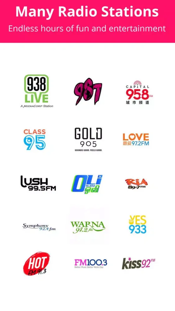 Radio SG - Top #1 Singapore FM Screenshots