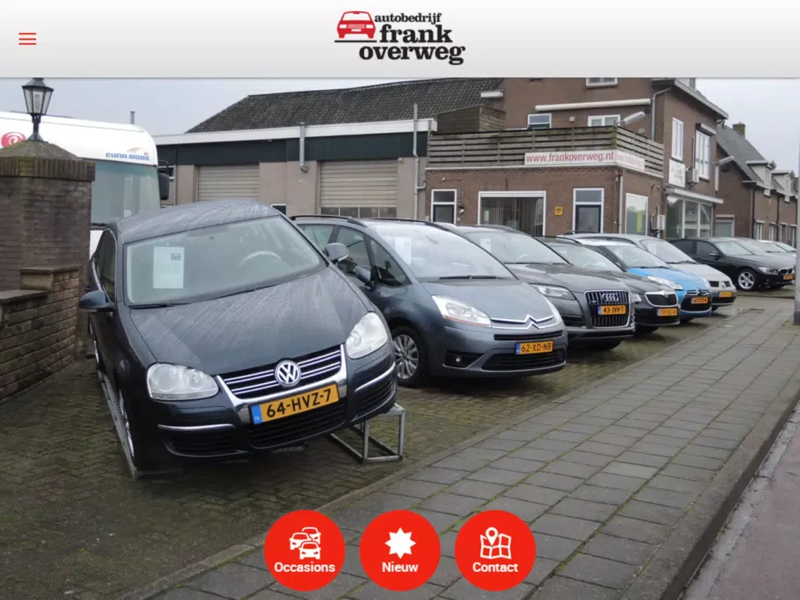 Autobedrijf Frank Overweg iPad  سکرین شاٹس