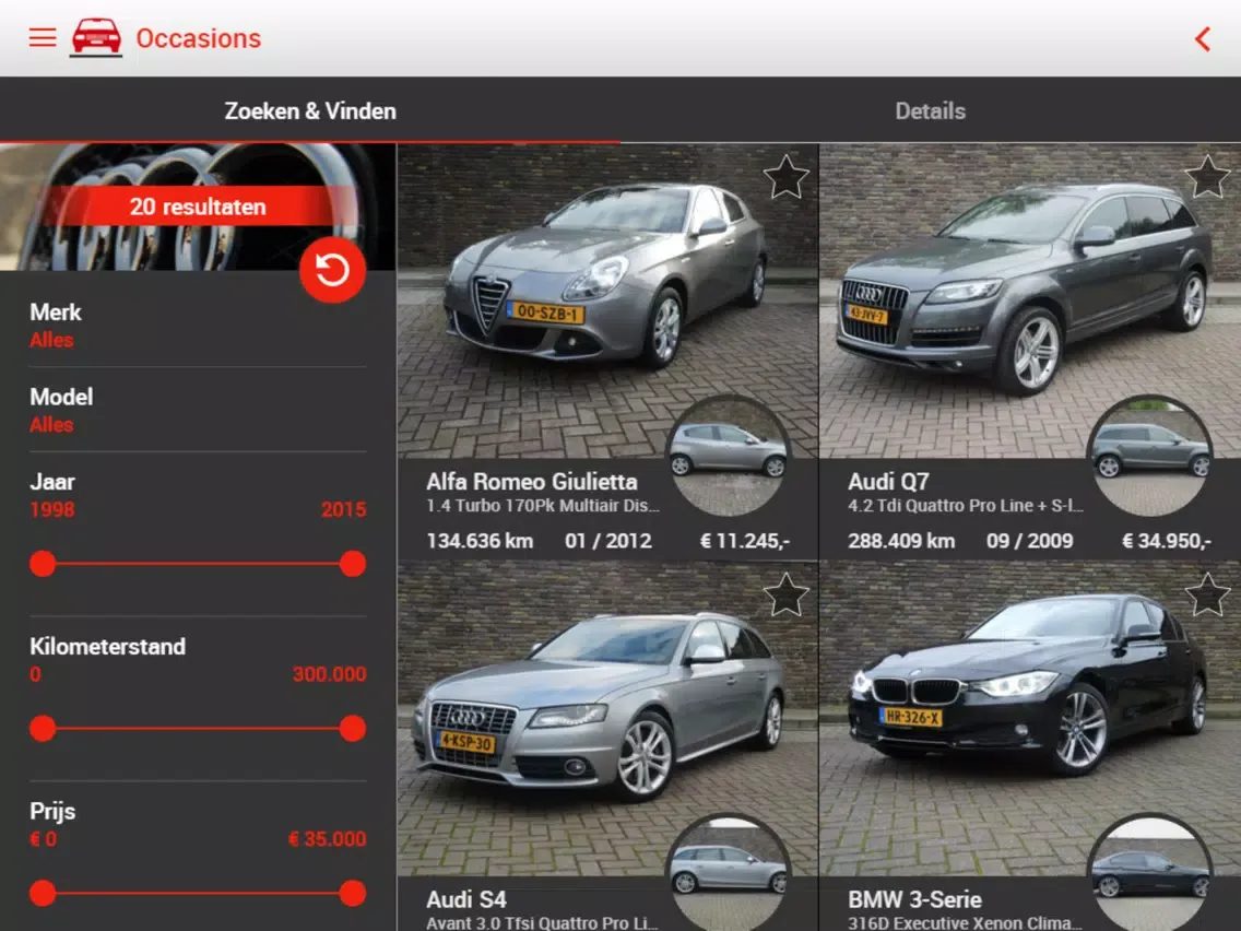 Autobedrijf Frank Overweg iPad  سکرین شاٹس