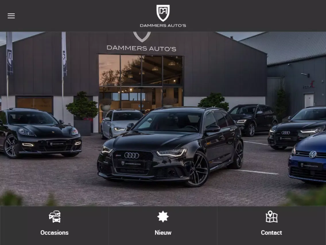Capturas de tela do Dammers Auto's iPad 