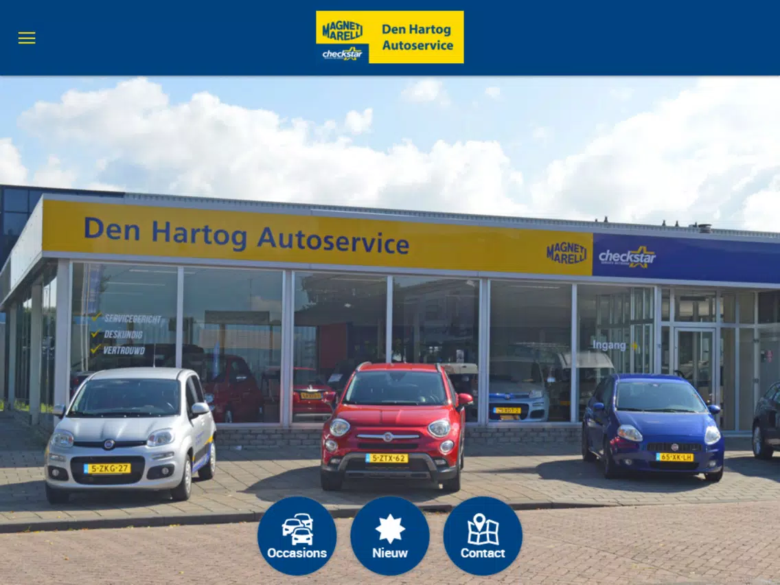 Den Hartog Autoservice iPad  स्क्रीनशॉट