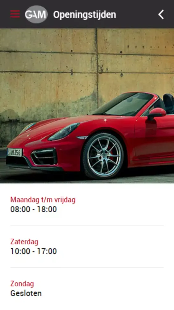 Tangkapan skrin Gooische Auto Mediair