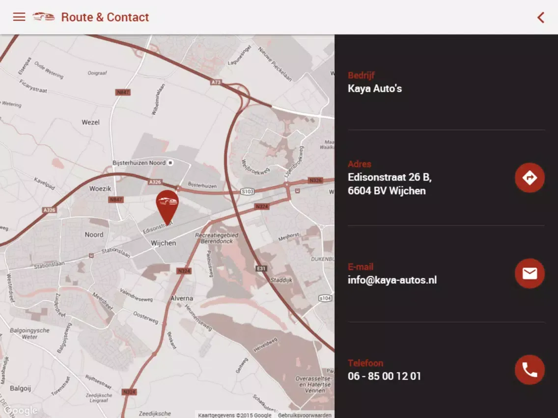 تصاویر Kaya Auto's iPad 
