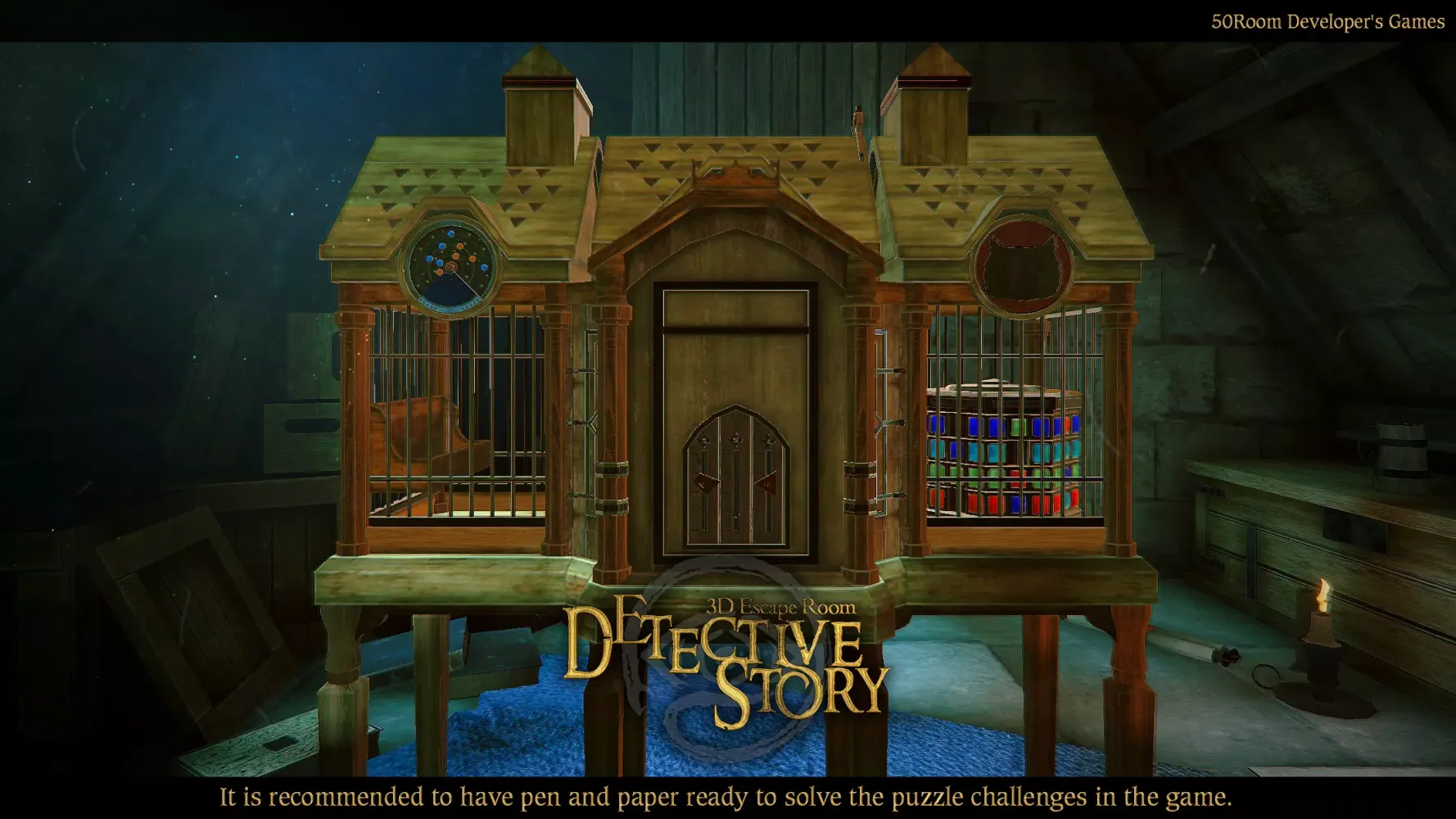 Tangkapan skrin 3D Escape Room Detective Story