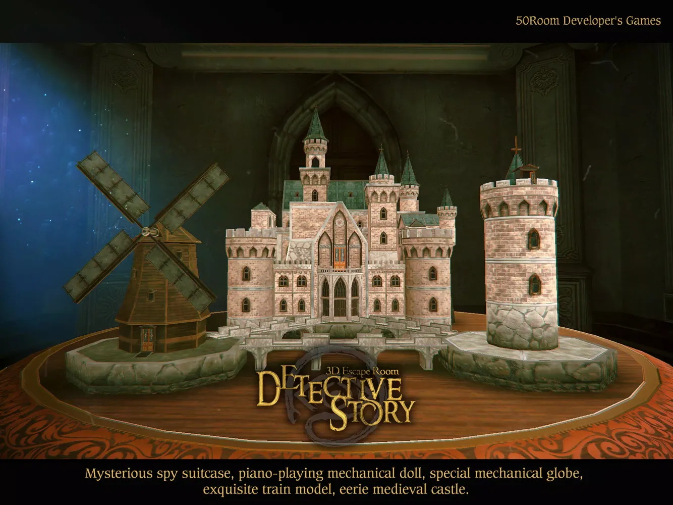 Tangkapan skrin 3D Escape Room Detective Story