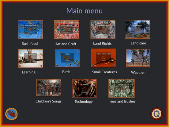 ภาพหน้าจอของ Aṟa Winki iPad 