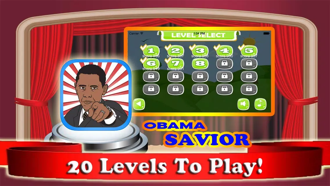 Screenshot di Obama Savior - Protect The President During Speech