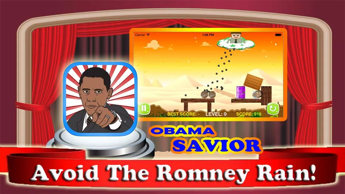 Screenshot di Obama Savior - Protect The President During Speech