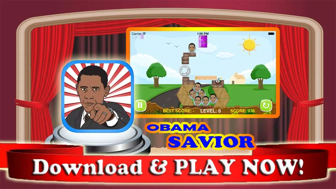 Screenshot di Obama Savior - Protect The President During Speech