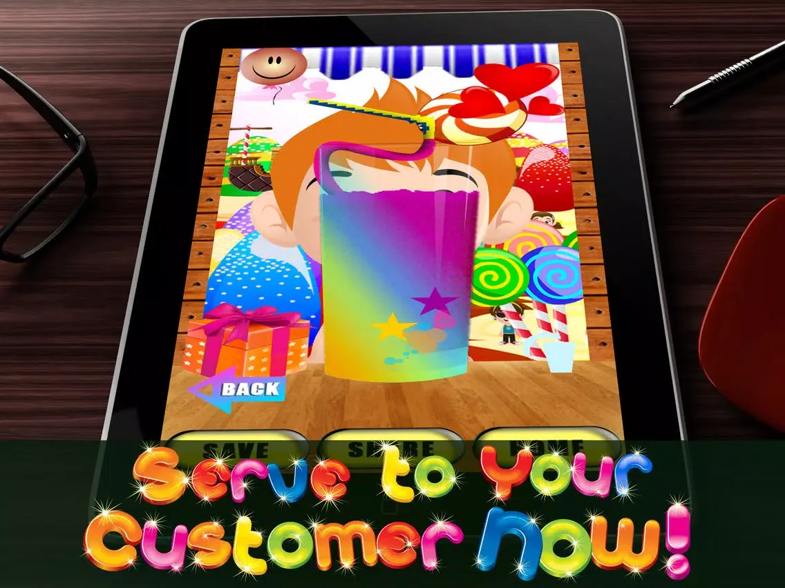 Slushie Maker - Make Candy Drink And Ice For Girl Kids Fun Creator iPad  स्क्रीनशॉट