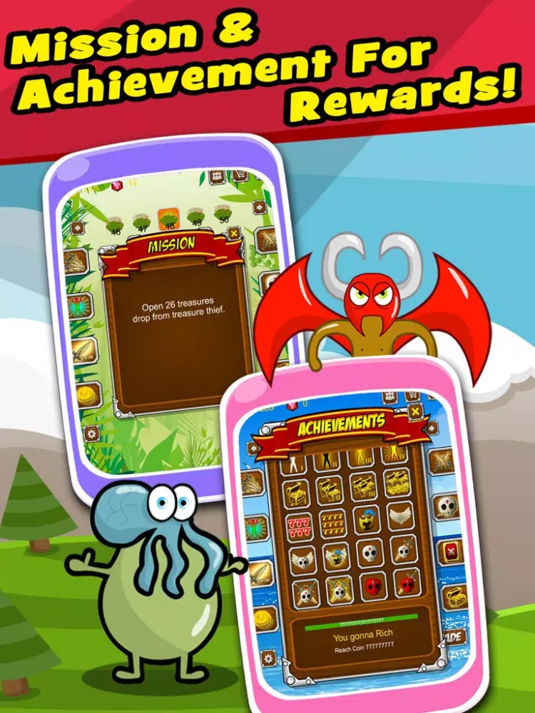 Heroes Clicker - Click Through Your Journey RPG iPad  Screenshots