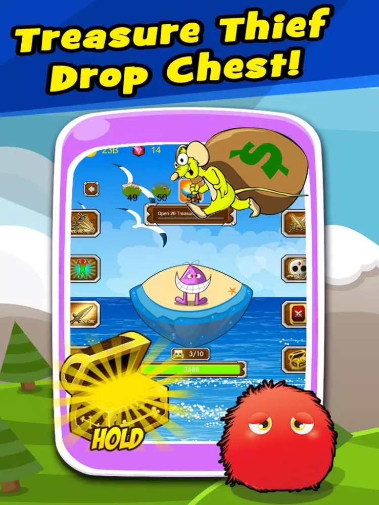 Heroes Clicker - Click Through Your Journey RPG iPad  Screenshots