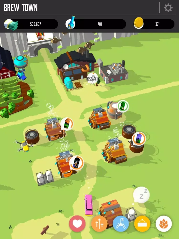 Brew Town iPad  Screenshots