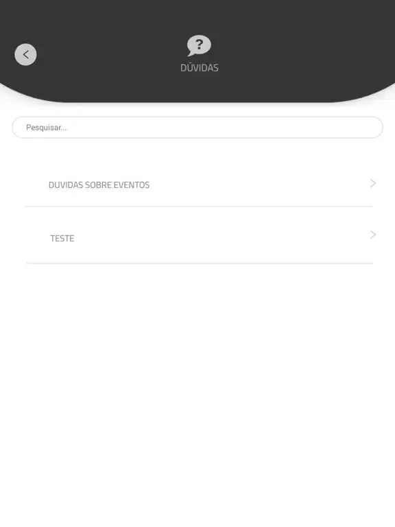 Capturas de pantalla de Bravo Eventos iPad 