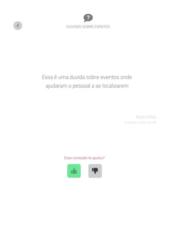 Capturas de pantalla de Bravo Eventos iPad 