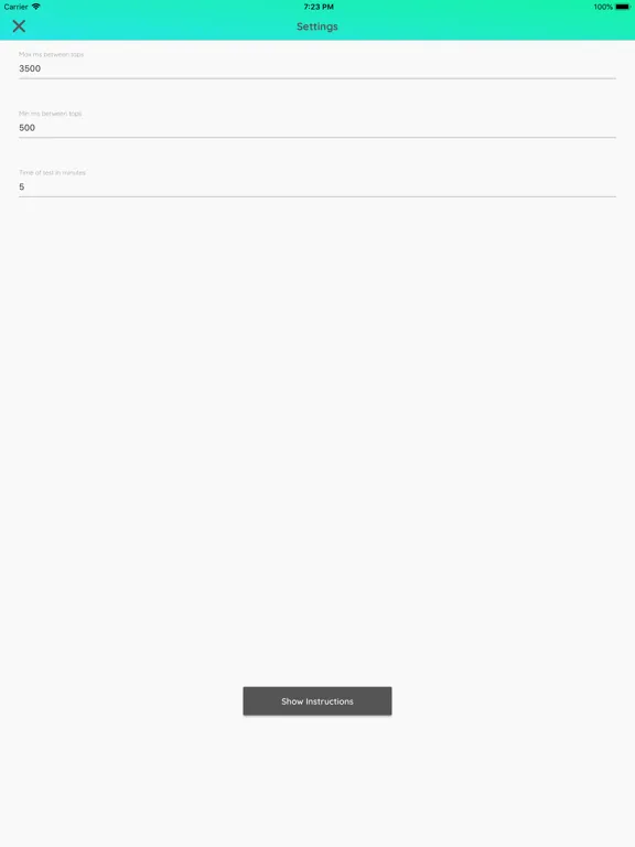 Tangkapan skrin Vigilance Buddy iPad 