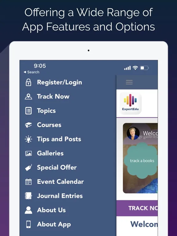 Zrzuty ekranu Expert Edu iPad 