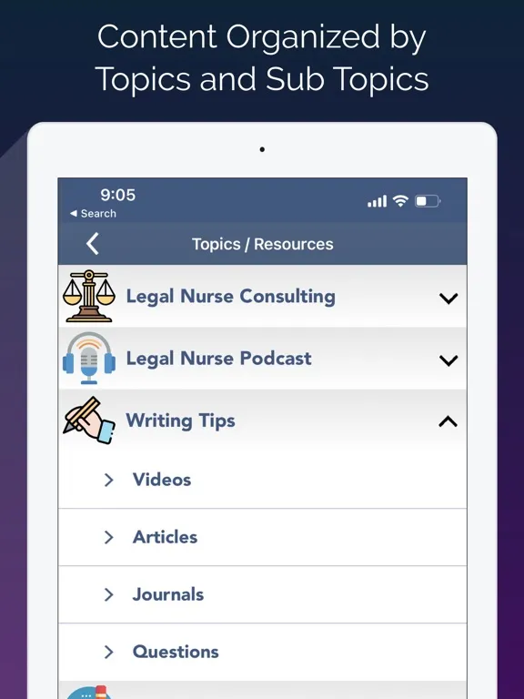 Zrzuty ekranu Expert Edu iPad 