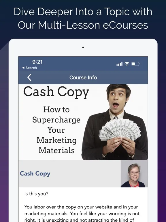 Zrzuty ekranu Expert Edu iPad 