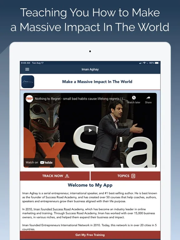 Iman Aghay iPad 應用截圖