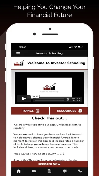 Investor Schooling Screenshots