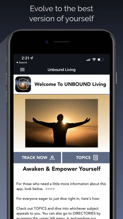 UNBOUND Living Ekran Görüntüleri