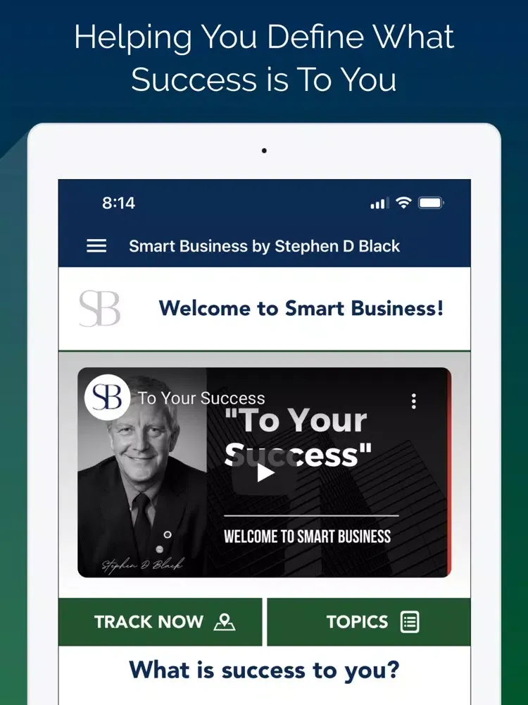 Smart Business By Steve Black iPad  سکرین شاٹس