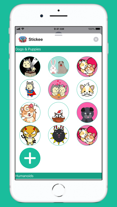 Ảnh chụp màn hình của Stickee Stickers for iMessage