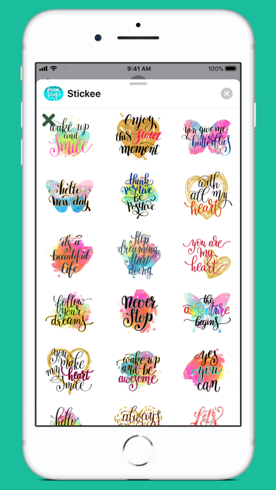 Ảnh chụp màn hình của Stickee Stickers for iMessage