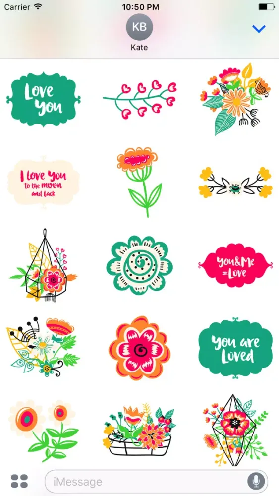 Love Romantic Sticker Pack应用截图