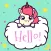 Animated Pink Unicorn Stickers