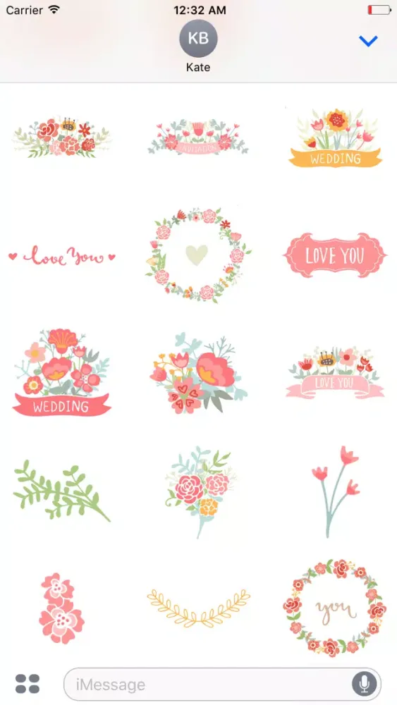 A Very Romantic Sticker Pack Screenshots