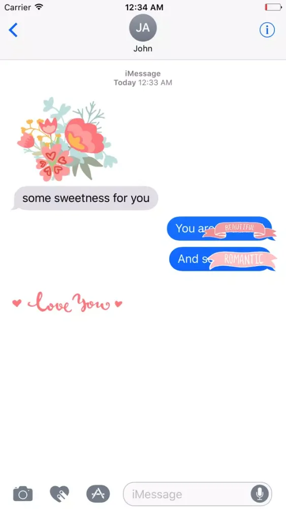 A Very Romantic Sticker Pack Screenshots