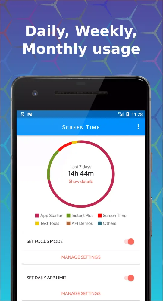 Screen Time Manager Ekran Görüntüleri