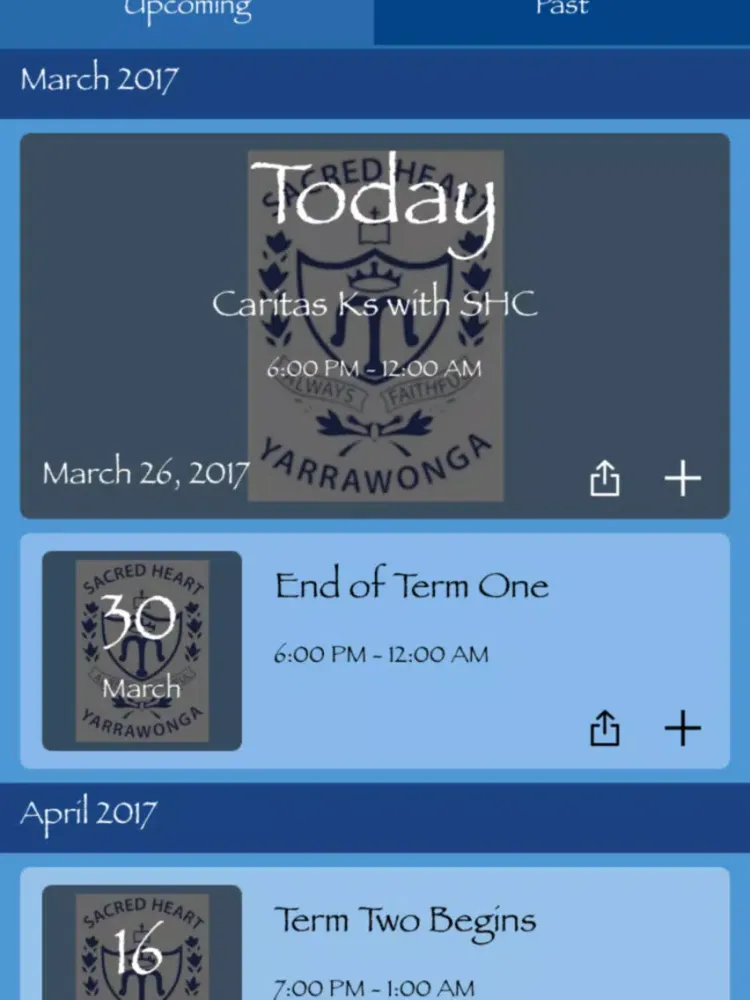 Sacred Heart Yarrawonga iPad  스크린샷