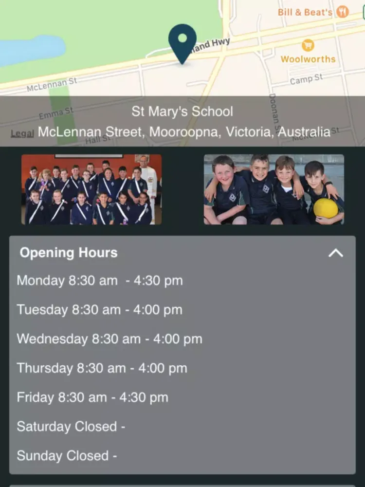 St Mary's Mooroopna iPad  سکرین شاٹس