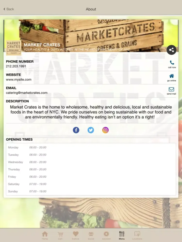 Capturas de pantalla de Market Crates - New York iPad 