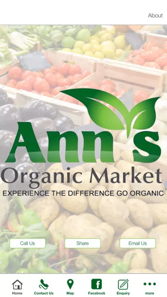 Tangkapan layar ANN'S ORGANIC MARKET