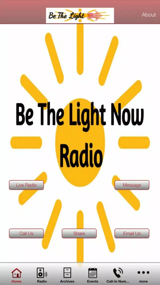 Скриншоты Be The Light Now Radio