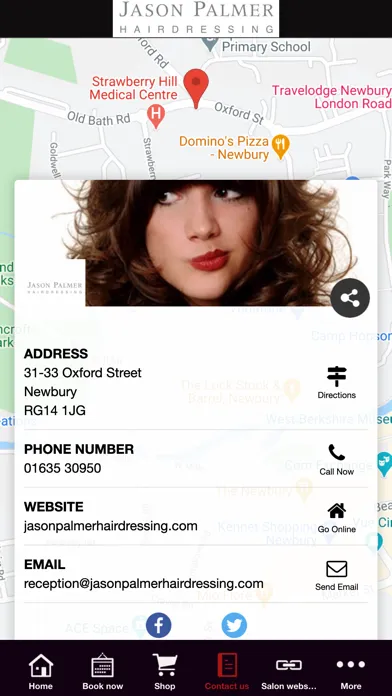 Jason Palmer Hairdressing App应用截图