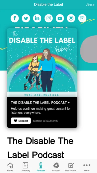 Disable The Label سکرین شاٹس