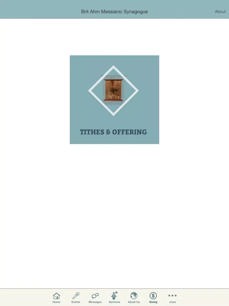 Brit Ahm Messianic Synagogue iPad 应用截图
